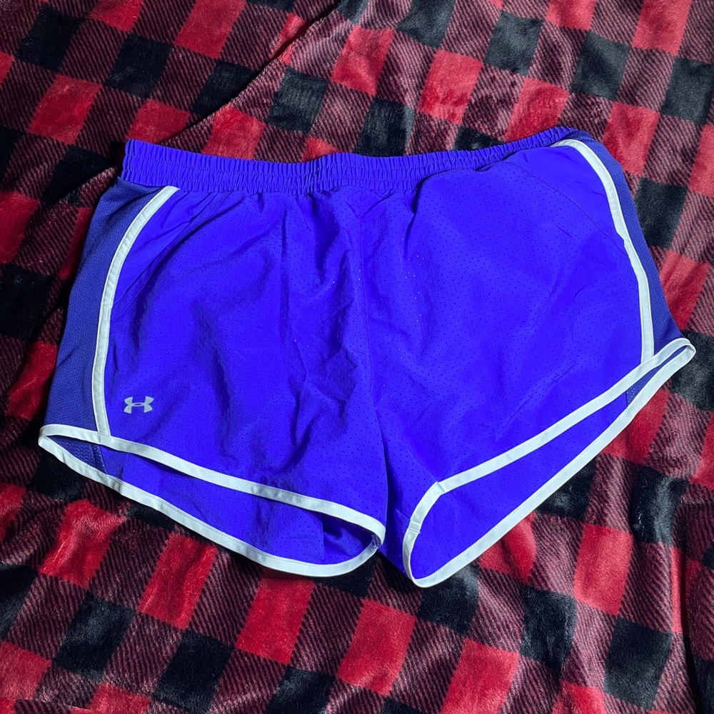 UA running shorts